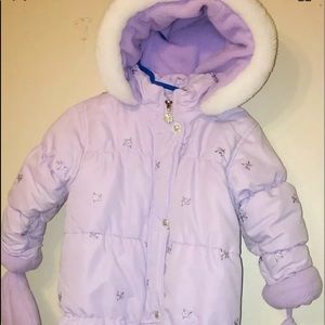 OshKosh BGosh Vintage Snow Suit  Girl 18 Months